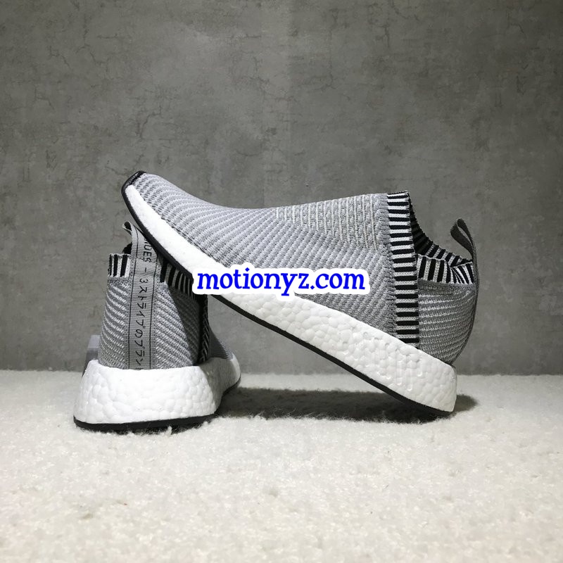 Adidas Kith Naked NMD CS2 PK Grey Real Boost